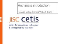Archimate introduction - CETIS Wiki