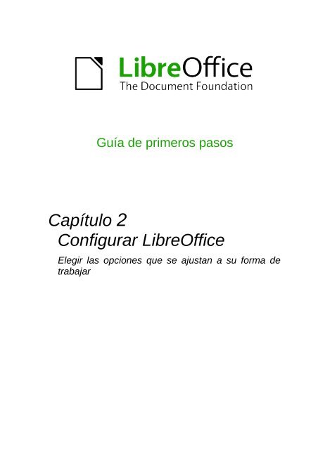 Configurar LibreOffice - The Document Foundation Wiki