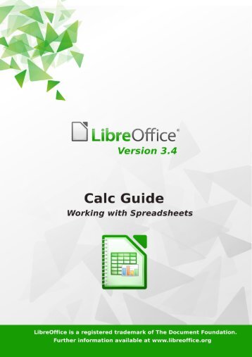 LibreOffice 3.4 Calc Guide - The Document Foundation Wiki