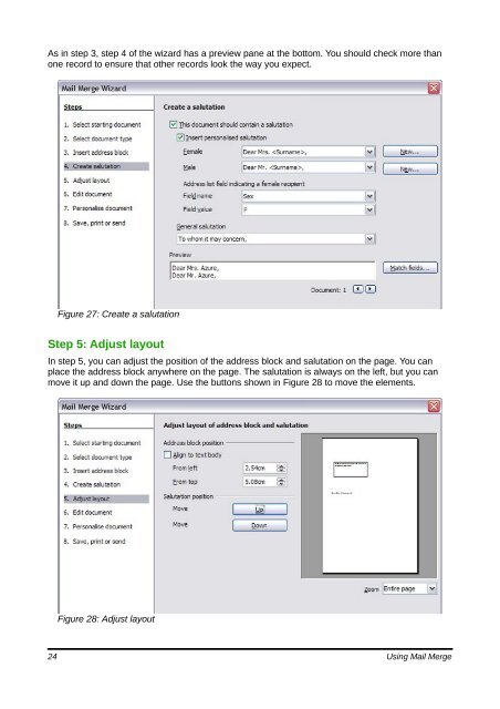 Using Mail Merge - The Document Foundation Wiki
