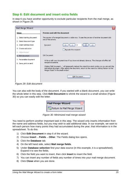 Using Mail Merge - The Document Foundation Wiki