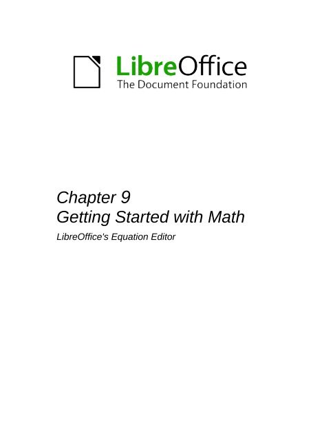 Getting Started with LibreOffice 3.3 - The Document Foundation Wiki