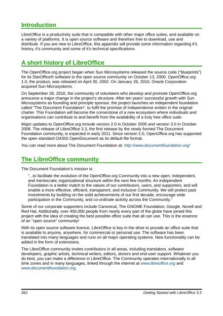 Getting Started with LibreOffice 3.3 - The Document Foundation Wiki