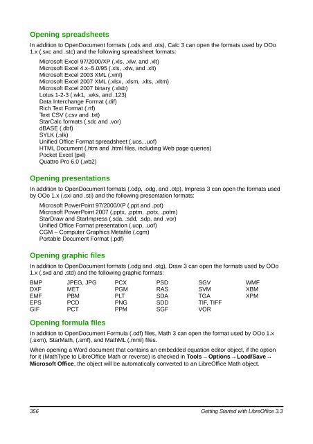 Getting Started with LibreOffice 3.3 - The Document Foundation Wiki