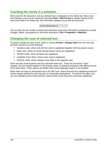 LibreOffice 3.6 Writer Guide - The Document Foundation Wiki