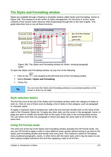 LibreOffice 3.6 Writer Guide - The Document Foundation Wiki