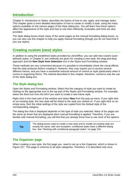 LibreOffice 3.6 Writer Guide - The Document Foundation Wiki