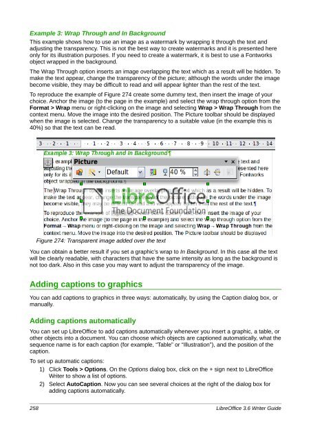 LibreOffice 3.6 Writer Guide - The Document Foundation Wiki