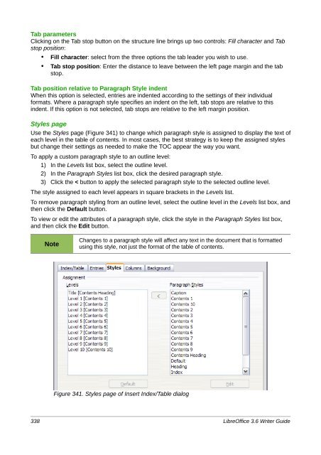 LibreOffice 3.6 Writer Guide - The Document Foundation Wiki