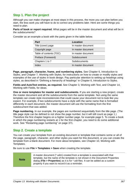 LibreOffice 3.6 Writer Guide - The Document Foundation Wiki