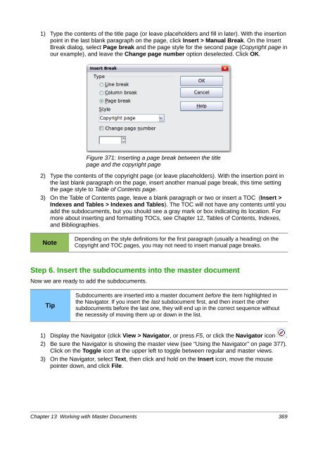 LibreOffice 3.6 Writer Guide - The Document Foundation Wiki