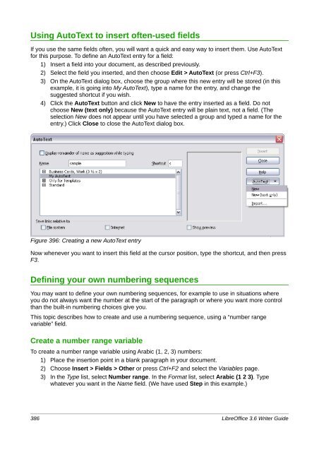 LibreOffice 3.6 Writer Guide - The Document Foundation Wiki