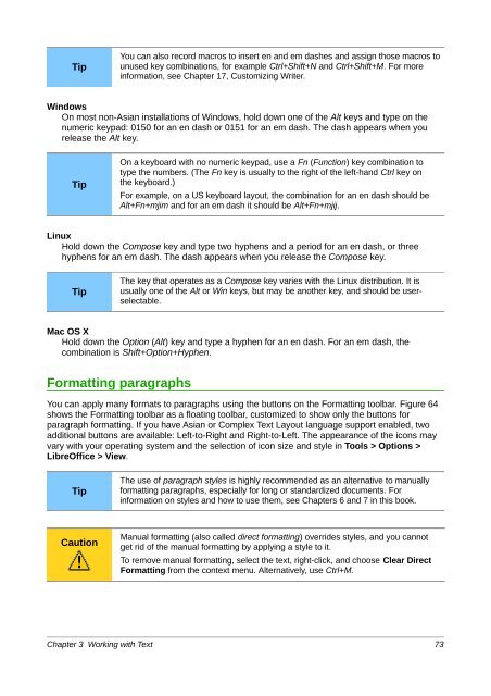 LibreOffice 3.6 Writer Guide - The Document Foundation Wiki