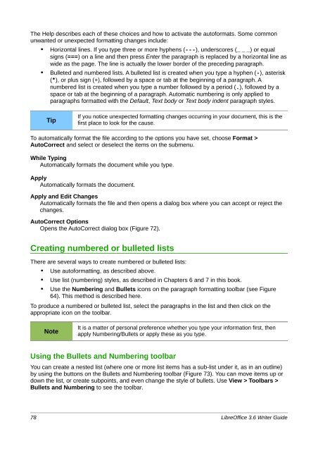 LibreOffice 3.6 Writer Guide - The Document Foundation Wiki