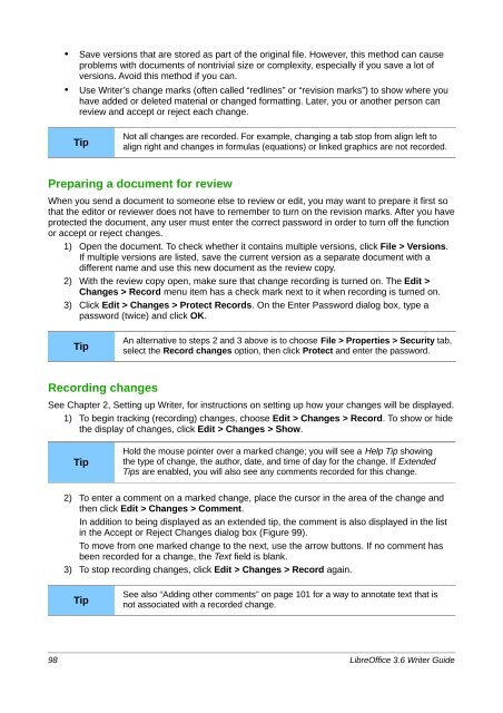LibreOffice 3.6 Writer Guide - The Document Foundation Wiki