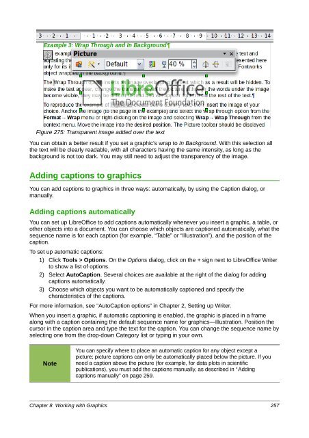 LibreOffice 4.0 Writer Guide - The Document Foundation Wiki