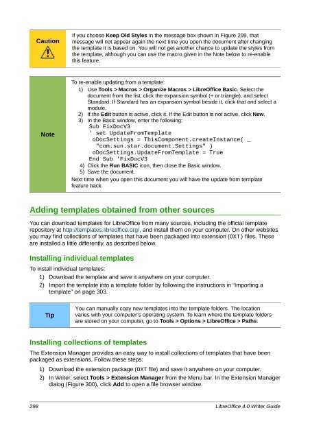 LibreOffice 4.0 Writer Guide - The Document Foundation Wiki