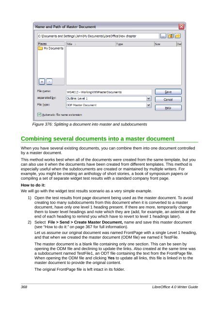 LibreOffice 4.0 Writer Guide - The Document Foundation Wiki