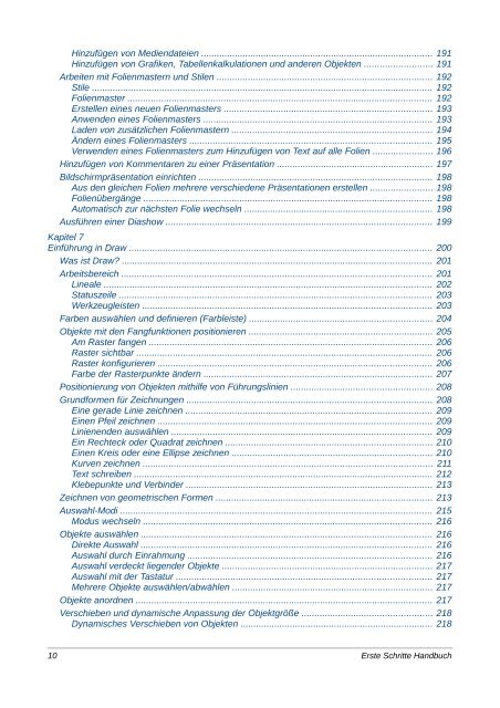 Erste Schritte Handbuch - The Document Foundation Wiki