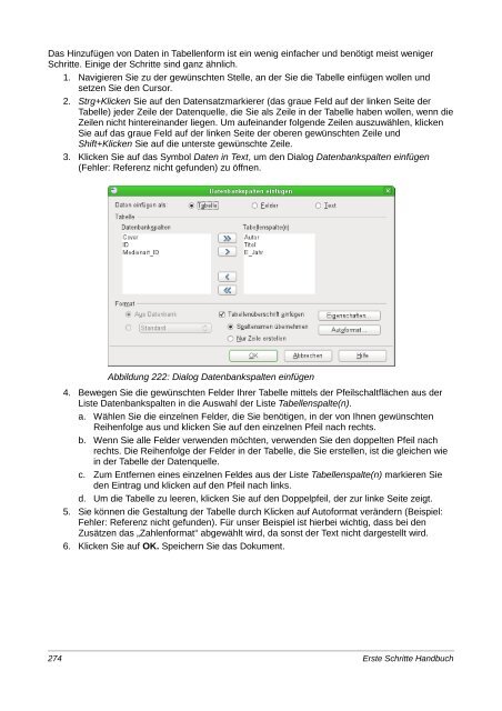 Erste Schritte Handbuch - The Document Foundation Wiki