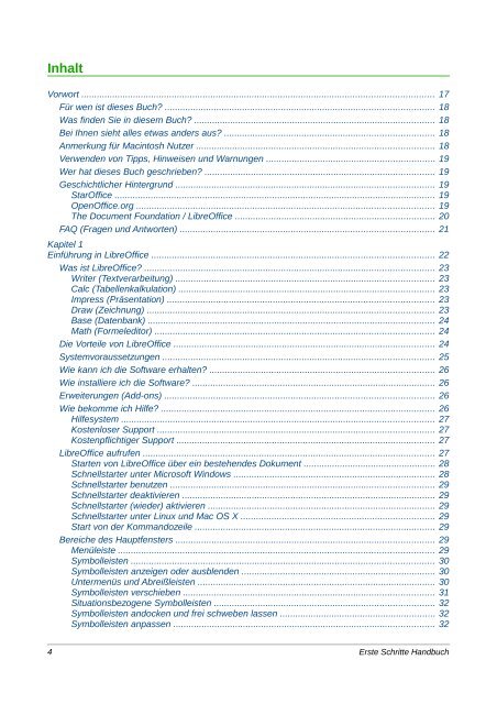 Erste Schritte Handbuch - The Document Foundation Wiki