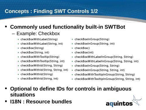 Automated GUI Tests with SWTBot