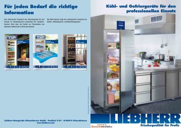 Liebherr Gewerbekuehlung.pdf - KÄLTE KLIMA LANGER