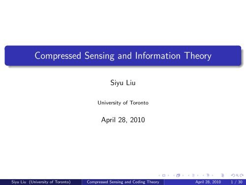 [1203.3815] Theory And Applications Of Compressed Sensing – NTIKL