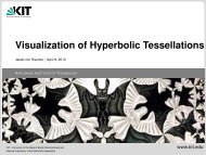 Visualization of Hyperbolic Tessellations - wiki