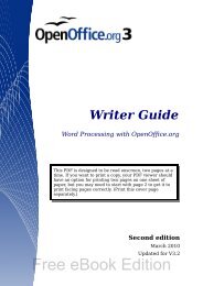 OpenOffice.org 3.x Writer Guide - OpenOffice.org wiki