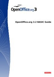 OpenOffice.org BASIC Guide - OpenOffice.org wiki