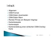 Allgemein OSM-Format OSM-Daten downloaden ... - OpenStreetMap