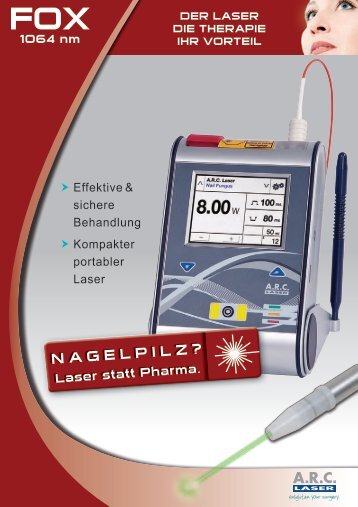 FOX III für Nagelpilz - ARC Laser