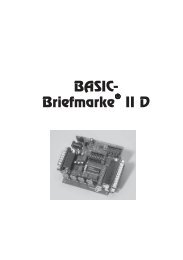 BASIC- Briefmarke II D