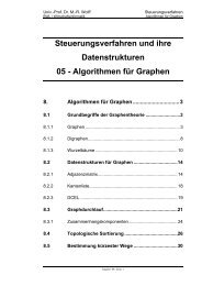 Algorithmen für Graphen - WINFOR