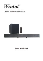 WSB11 SOUND BAR.cdr - Wintal