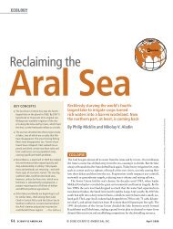 Reclaiming the Aral Sea