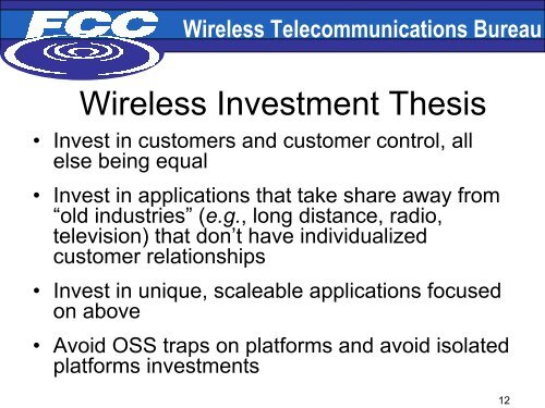 The Necessary Conditions for the Flexible Use of Spectrum