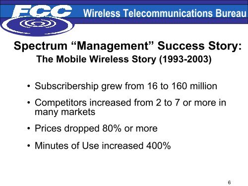 The Necessary Conditions for the Flexible Use of Spectrum