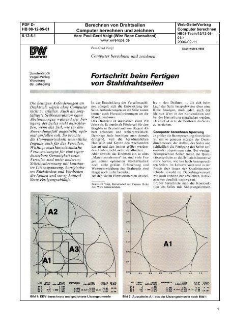 D-HB 08-12-01 Vortrag Computer Berechnen - Paul-Gerd Voigt ...