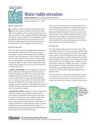 1. Water-table elevation - Wisconsin Geological and Natural History ...