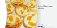 Quark-Mandarinen- Muffins - Wmf