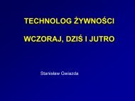 Stanisław Gwiazda Technolog wczoraj i dziś - Wydział Nauk o ...