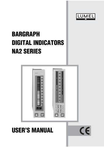 bargraph digital indicators na2 series user's manual - Wpa.ie