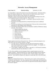 Class Notes 6