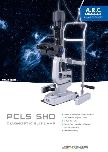 Produktbeschreibung - PCL5 SHD - ARC Laser