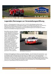 Newsletter 02 2012 - Württembergische Classic
