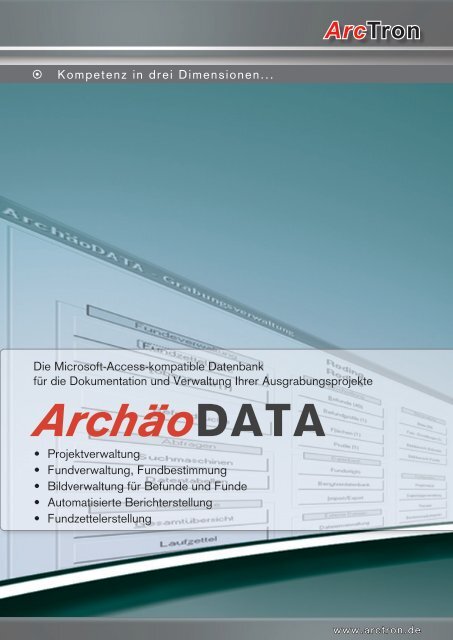 Archäodata - Arctron