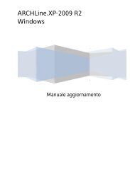 Nel caso dello schema di posa non è possibile