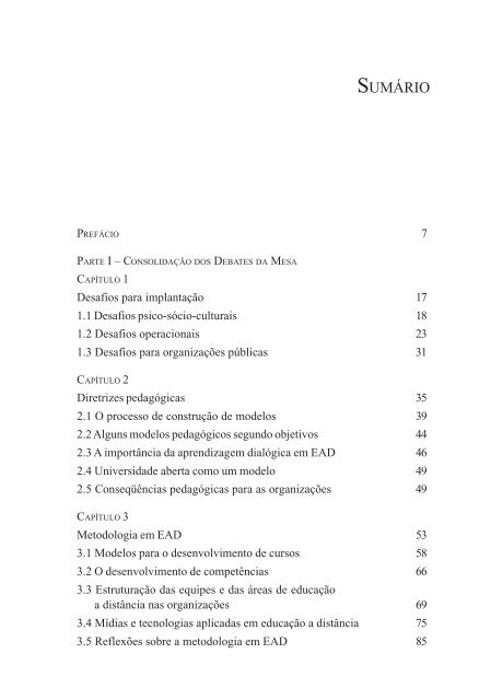 Educação a distância em organizações públicas